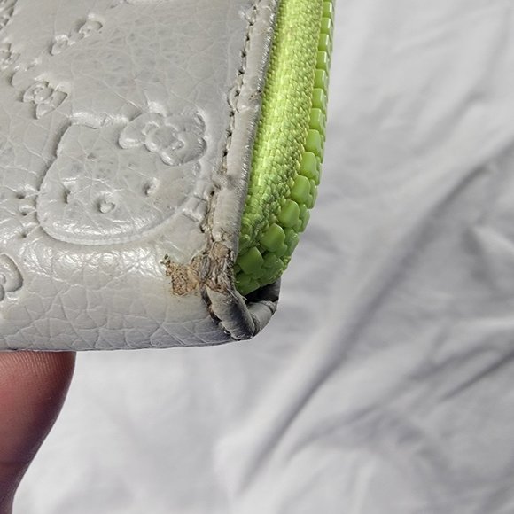 Loungefly Loves Hello Kitty Gray Green Womens Wallet Travel Cute Zipper - Picture 9 of 9